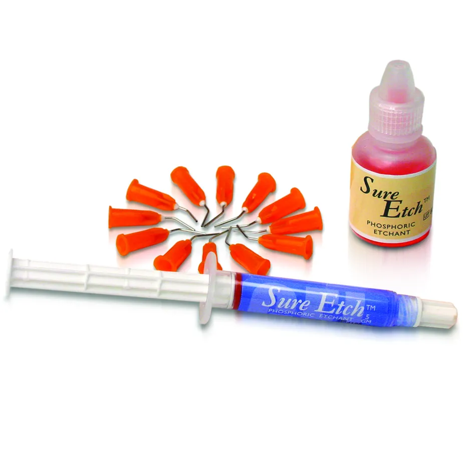 SureEtch Gel (5ml), 12 Tips (20 gauge),