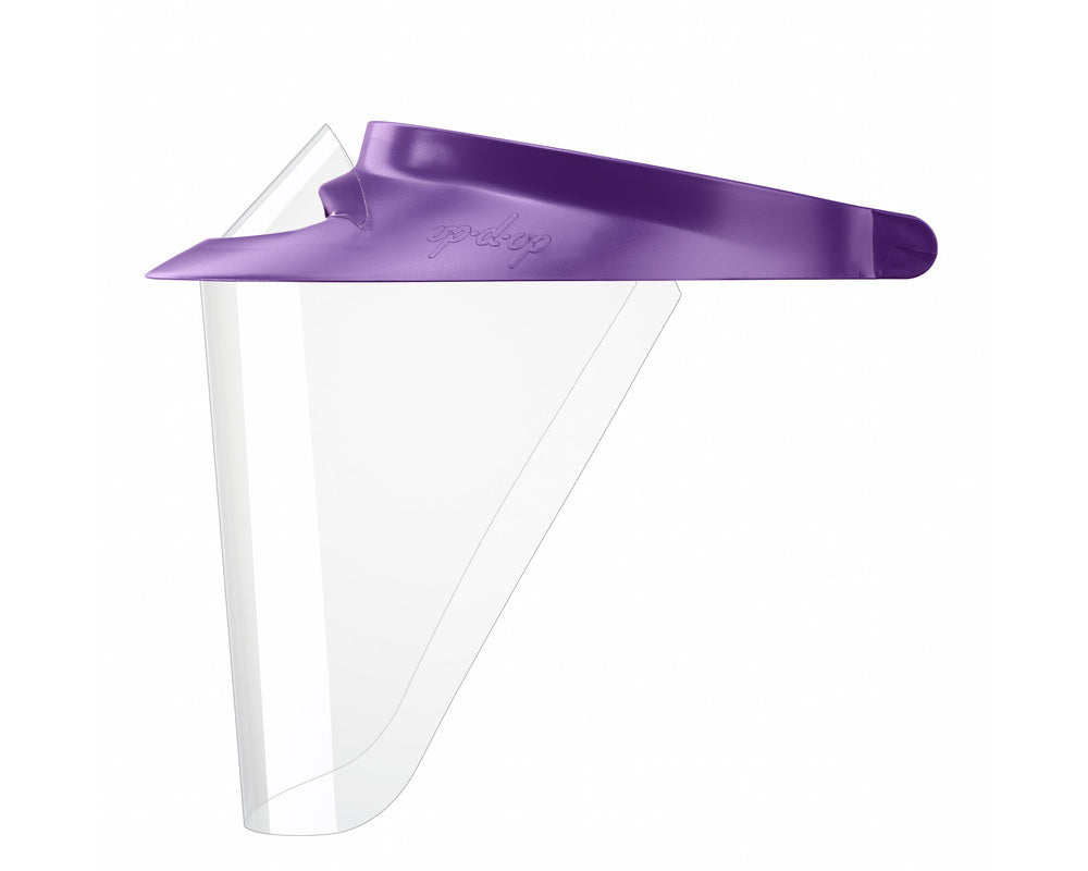 ABS Visor Shield Kit, Medium, Purple, 3 Shields, Mini Shield, & Light Cure Filter