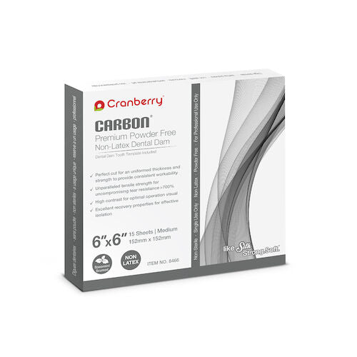 Carbon Black Dental Dam