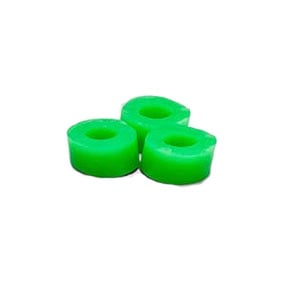 Code Rings - Silicone, Medical Grade, Standard Size: 1/8 ID, 1/8 wide, Green, Box of 50