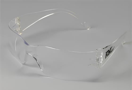 Econo Wrap Eyewear, Clear Frame - Clear Lens