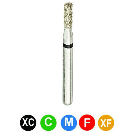 Dental Ree 835/012 Medium, Multi-Use Diamond Burs, 5/Pkg