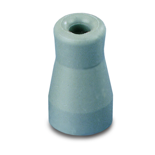 Saliva Ejector Tips, Gray Silicone, 3/pkg