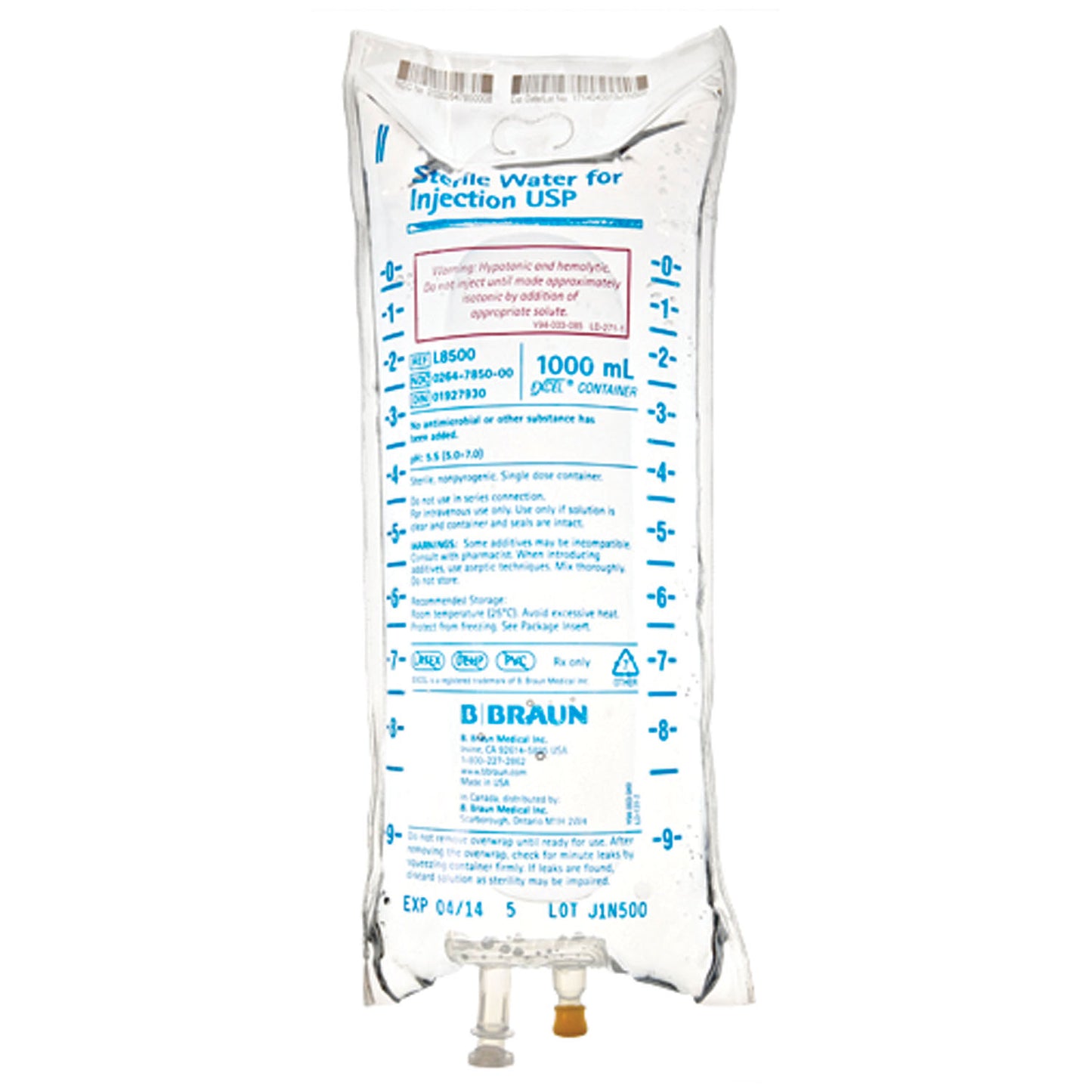 Sterile Water Bag 1000ML