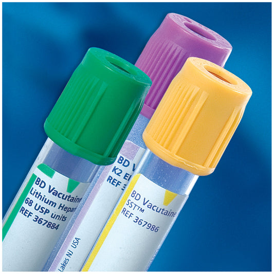 Vacutainer Plus Plastic Tube, Conventional Stopper, 16mm x 100mm, 10.0mL
