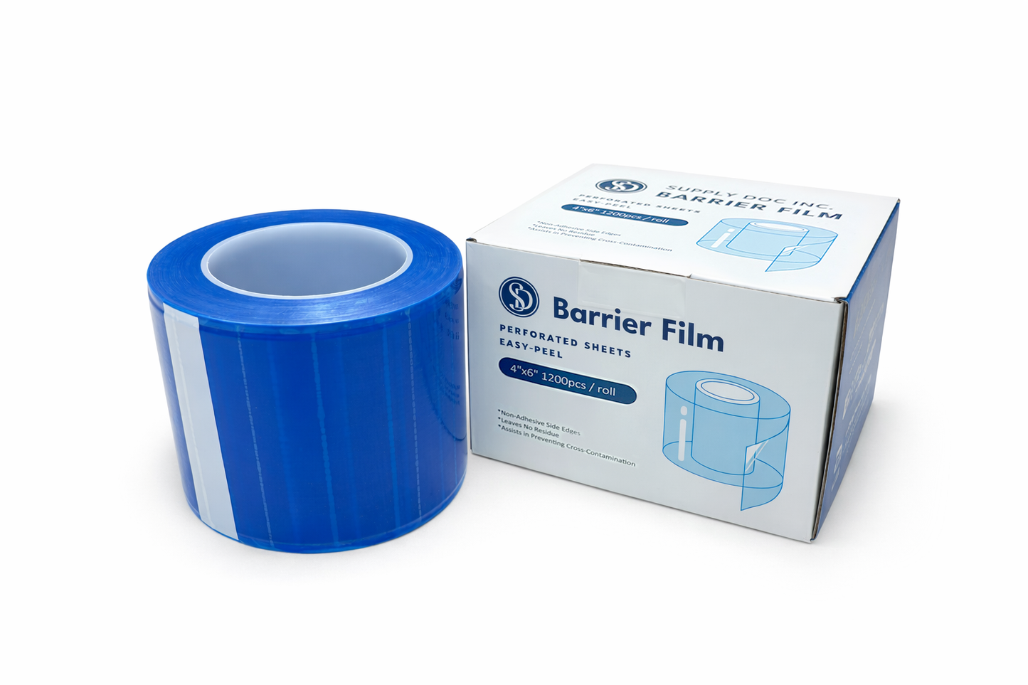 Supply Doc Barrier Film w/ Dispenser