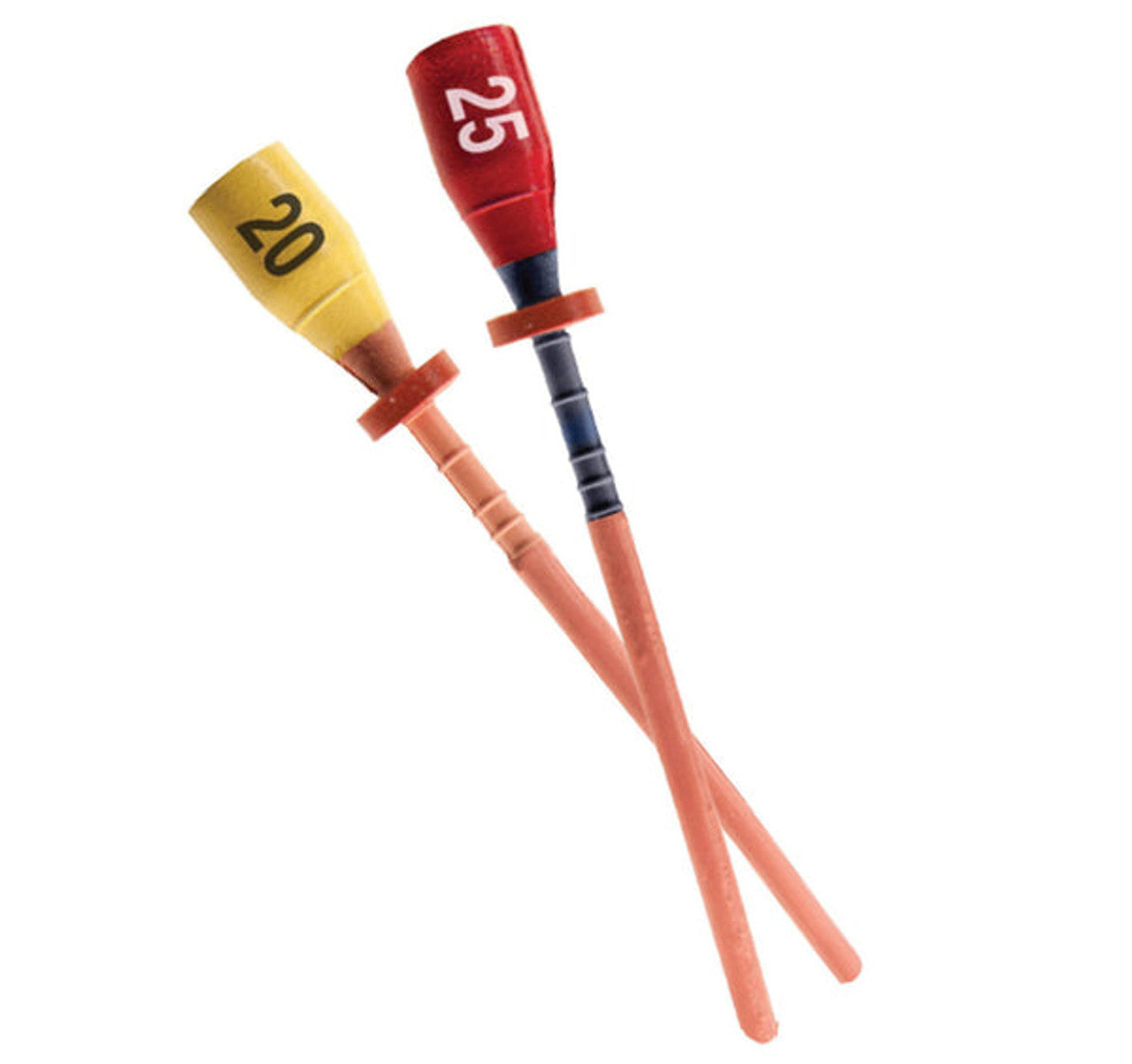 Pac-File PC Obturator, Plastic Carrier 5 x #20 PC Obturators + 1 x #20 verifier