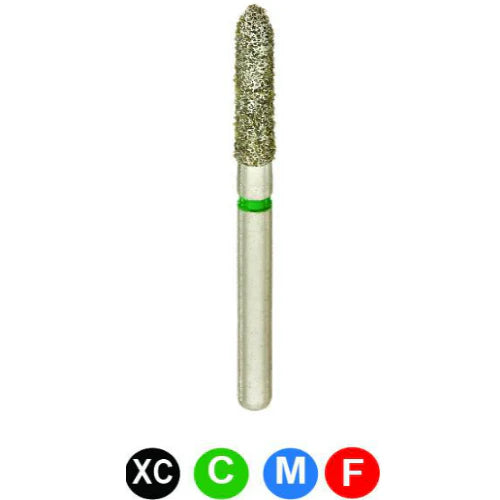 Dental Ree 878/016 Super Coarse, Multi-Use Diamond Burs, 5/Pkg