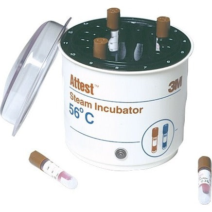 3M Attest Biological Monitoring System, Steam Sterilization Indicators, 25/bx