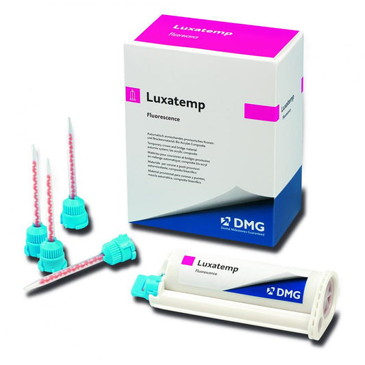 Luxatemp Fluorescence Smartmix - B1 (1-15gm Syringe, 10 Smartmix Tips)
