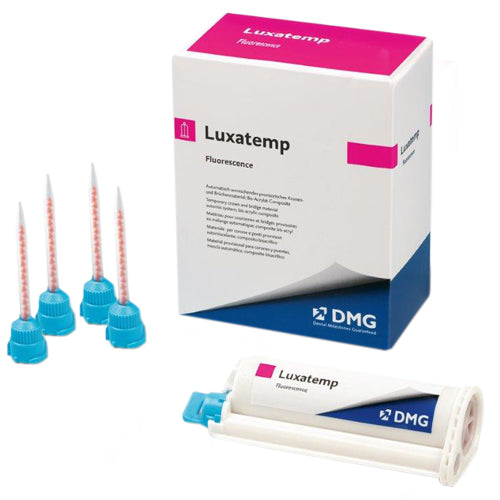 Luxatemp Fluorescence - A3.5 (1-76gm Cartridge, 15 Automix Tips)