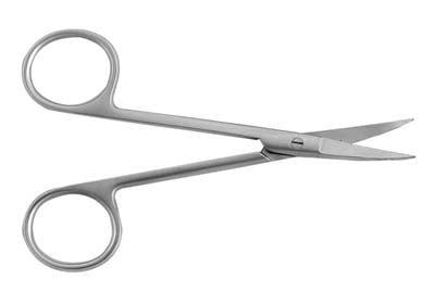 Wagner Scissor 4.75"" Cvd, J&J Instruments #12-324