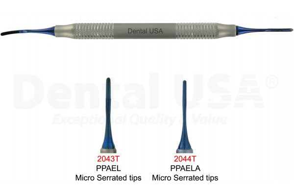 Ppael, Tunneling Gum Lift, Blue Coated Tips, Extra Thin, Not For Excessive Pressure