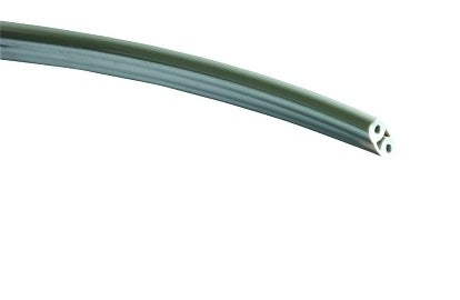 Syringe Tubing, 2 Hole, Straight LT Sand