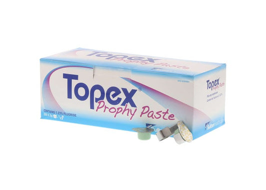 Topex Prophy Paste Cherry Coarse Cups - Box of 200, #AD30001