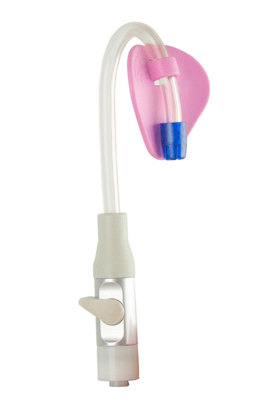 Pink Petal- Saliva Ejector Holder