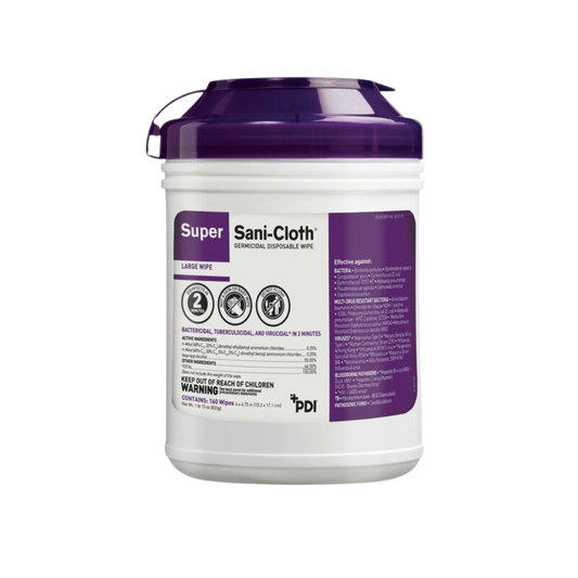 Super Sani-Cloth Germicidal Disposable Wipe