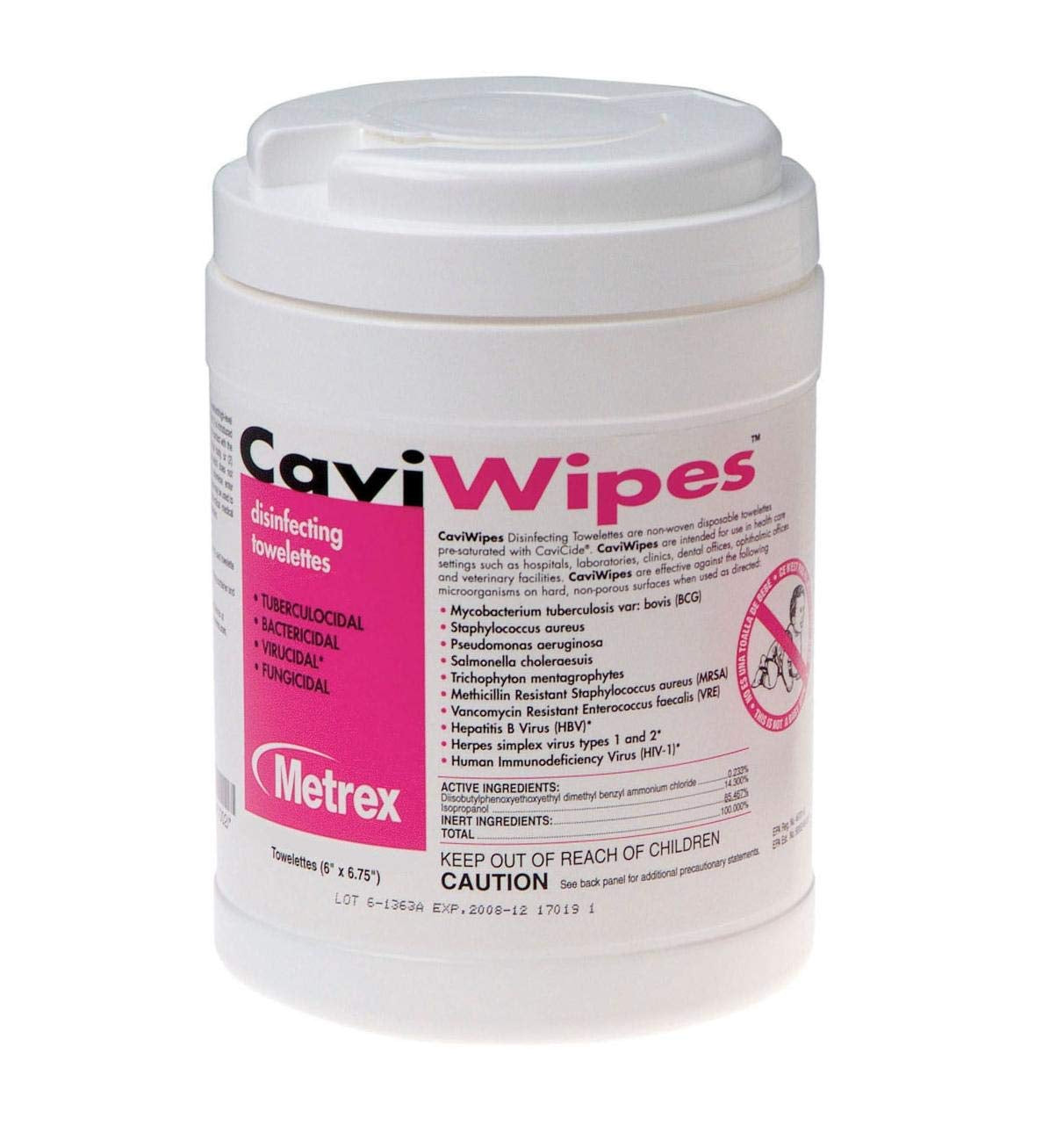CaviWipes Disinfecting Towelettes