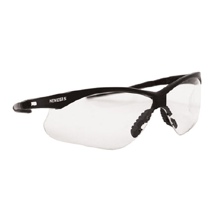 Kimberly Clark Safety Glasses, Clear Lens, Black Frame