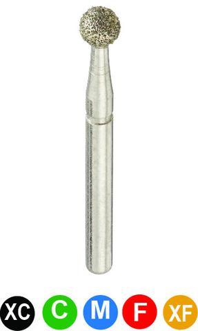 Dental Ree 801/023 Fine, Multi-Use Diamond Burs, 5/Pkg