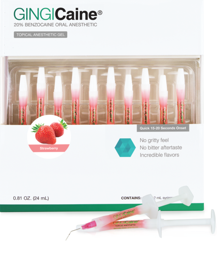 GINGICaine Topical Anesthetic Gel in Syringe