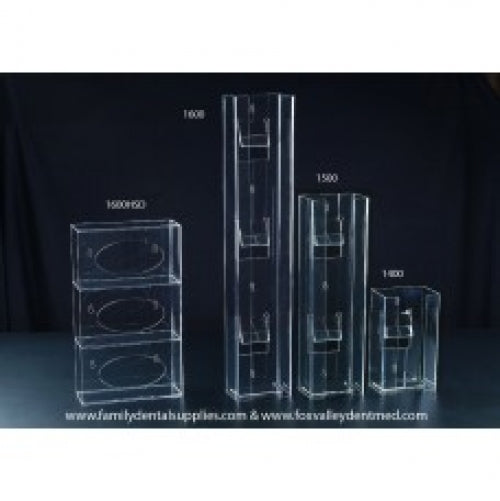 Acrylic Double Vertical Glove Dispenser , Each