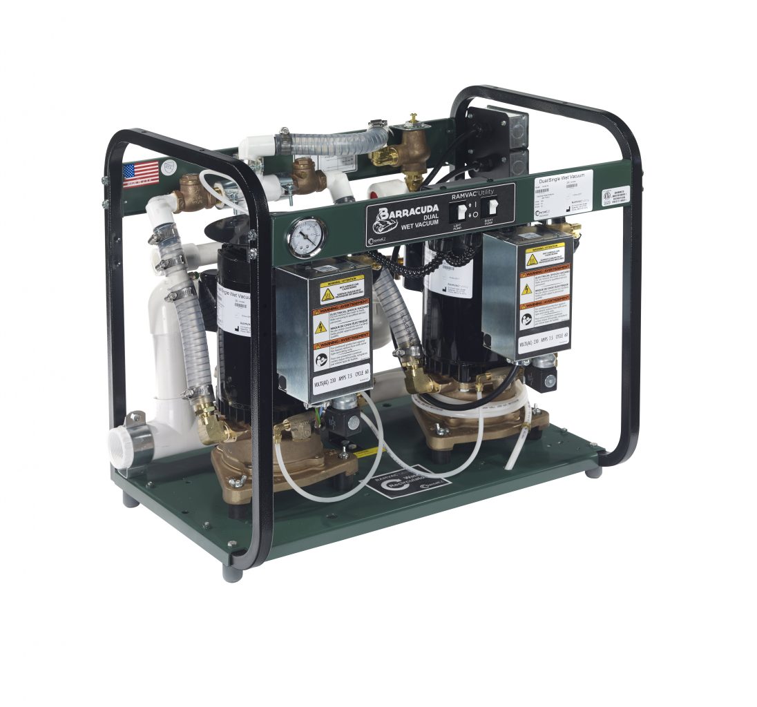 Barracuda Dual Wet Vacuum