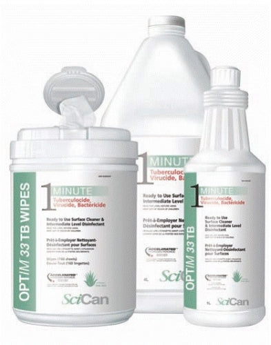 Optim 33TB Disinfectant Solution, 1 Gallon