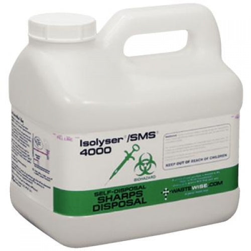 Isolyser/SMS Sharps Management System, SMS4000, 5.8 Liter