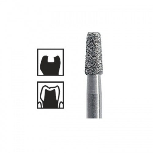 Dental Ree 845KR/025 Fine, Multi-Use Diamond Burs, 5/Pkg