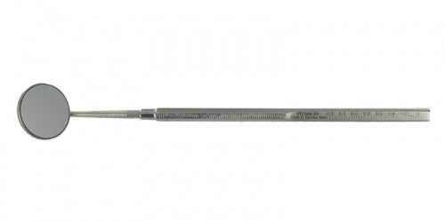 #5 Mirror C/S Front Surface With Ruler Mirror Handle Thin Octagon C/S (6951-6908A)