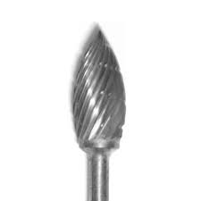Abbott-Robinson 63B Flame Dual Cut Tungsten Carbide HP Burs, Regular Cut, single bur.