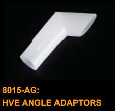 Hve Angle Adaptors Clear, (50Pcs/Bag)