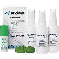 Protexin Breath Freshener Spray Mint Kit, (3) 2 on Spray Units, (1) 0.4 oz Personal Size #0321