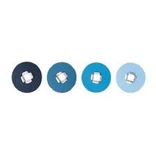 3M Sof-Lex Square Eyelet Discs, Coarse, 5/8" Square Eye Sof-Lex Discs, 100/pk