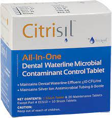Citrisil Blue - (48) Maintenance Tablets & (2) Citrisil Shock Tablets - Blue, for 2 liter bottles