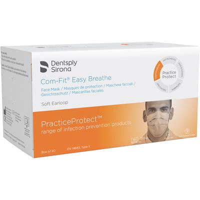 COMFIT Easy Breathe Ear Loop Blue - Box of 40, #20340