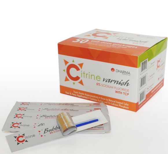 Citrine Fluoride Varnish