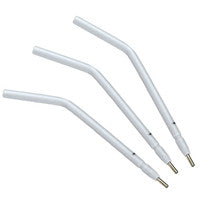 Air/Water Syringe Tips, Metal Core, Disposable, White