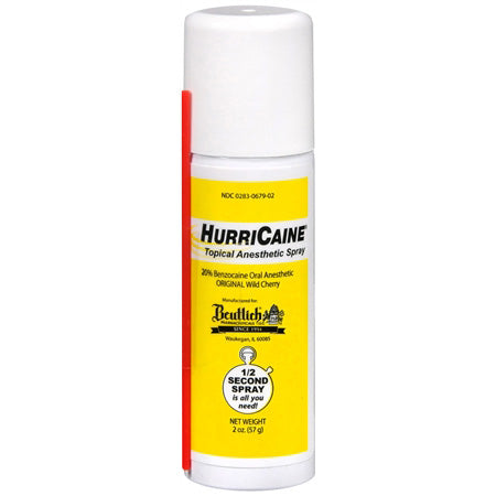 HurriCaine Topical Anesthetic Spray Can