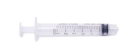 Luer Lock Syringes, 3Cc, 100 / pack