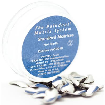 Palodent Matrix System Refill, Standard Matrices, 50/Pkg
