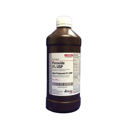 Hydrogen Peroxide 3%, 16oz. Bottle