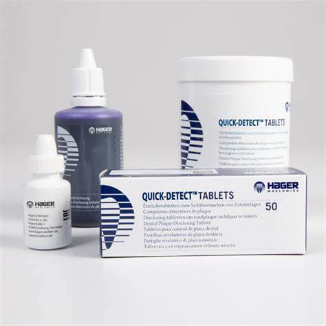 Quick-Detect Plaque Disclosing Solution & Tablets