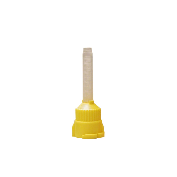 Short T-Mixer Style Mixing Tips Yellow