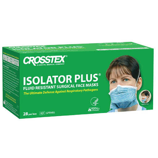 Isolator Plus N95 Particulate Respirator Face Mask