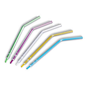Multicolored Disposable Plastic Air Water Syringe Tips 1500/pk.