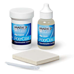 PolyCem - Polycarboxylate Cement Powder & Liquid Kit
