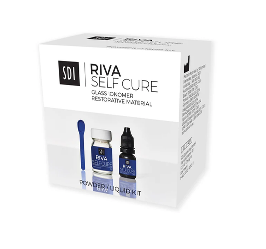 Riva Self Cure Powder/Liquid Kit, Regular Set - Shade A3.5 Dark Yellow