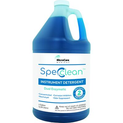 Spec Clean Dual Enzymatic Detergent (No pump), 1 Gallon
